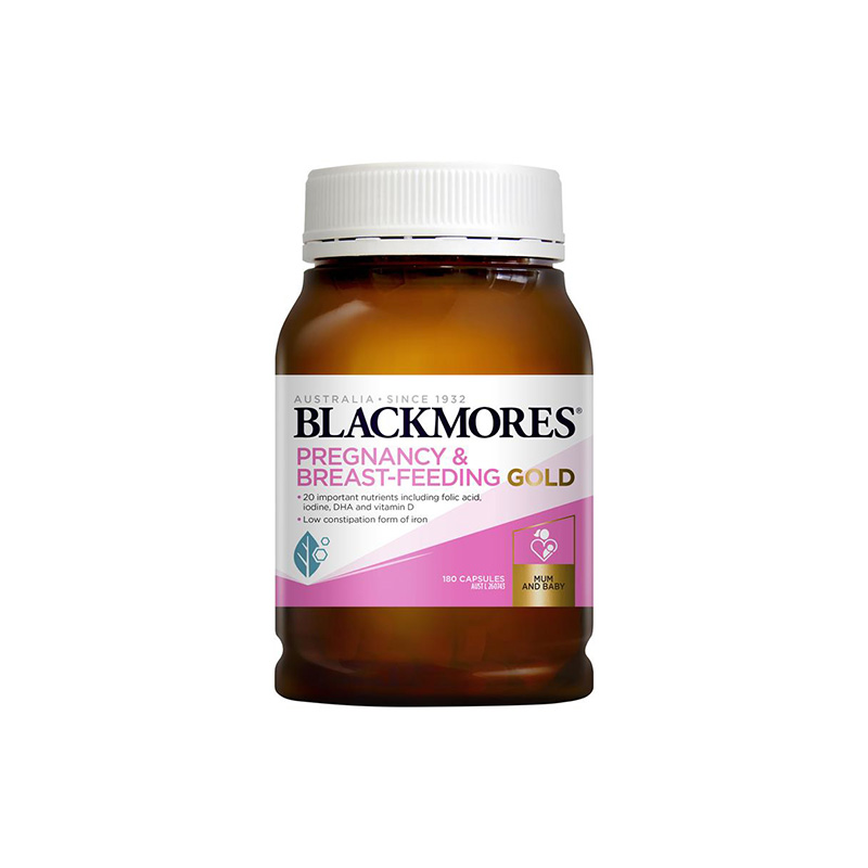 Blackmores孕妇黄金素180粒