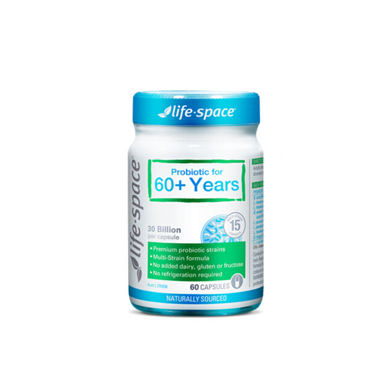 Life Space60岁+老年人益生菌60粒