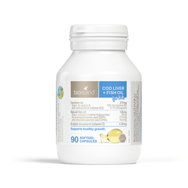 Bio Island婴幼儿童鱼油 90粒