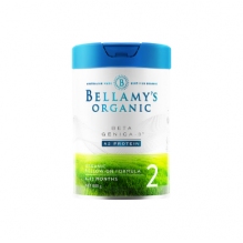 Bellamys贝拉米白金版有机 A2二段 800g