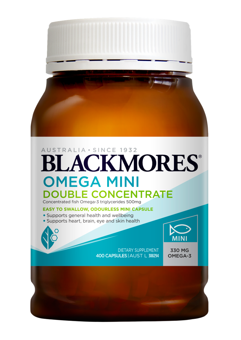 Blackmores无腥迷你鱼油400粒