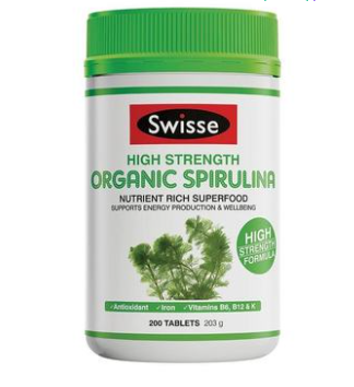 Swisse螺旋藻200粒