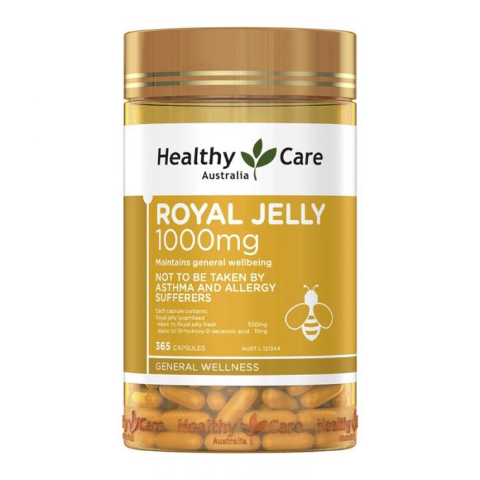 Healthy Care蜂王浆胶囊1000mg 365粒